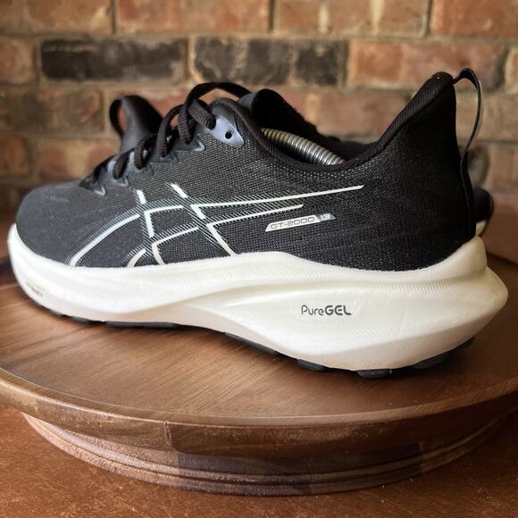 Asics Womens GT 2000 13 Black Road Running Shoes Sneakers Size 9 Narrow - Picture 8 of 16